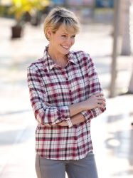 Classic Basics Flanellbluse