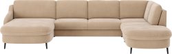 sit&more Wohnlandschaft »Soul U-Form«, wahlweise mit Bettfunktion und Bettkasten oder Schubkasten
