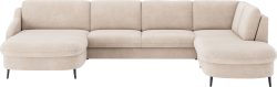 sit&more Wohnlandschaft »Soul U-Form«, wahlweise mit Bettfunktion und Bettkasten oder Schubkasten