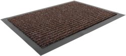 Primaflor-Ideen in Textil Fussmatte »OSLO«, rechteckig, 8 mm Höhe, Schmutzfangmatte, gestreift, meliert, In- und Outdoor geeignet, rutschhemmende Rückseite, waschbar
