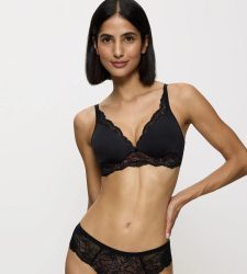 Triumph Bügelloser Bh, Unwattiert Damen Schwarz B/70