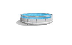 Intex Intex 4.27m x 1.07m Prism Frame Clearview Premium Pool Set