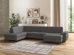 DOMO collection Wohnlandschaft »Capelo«, mit Armteilverstellung, wahlweise mit Bettfunktion, inklusive Federkern
