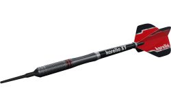 Karella Dartpfeile Softdart Fighter 20g, 3 Stück ? Schwarz