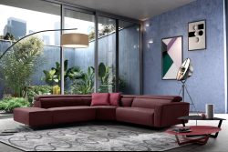 Egoitaliano Ecksofa »Stefanie«, mit Relaxfunktion und verstellbaren Kopfteilelementen