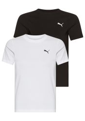 PUMA T-Shirt »ESS LOGO TEE MULTIPACK B«