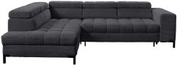 exxpo - sofa fashion Ecksofa »Bocco, hochwertige Verarbeitung, toller Sitzkomfort, bequem, L-Form« wahlweise mit Bettfunktion u. Bettkasten, inkl. Kopfteilverstellung
