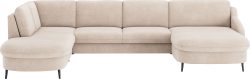 sit&more Wohnlandschaft »Soul U-Form«, wahlweise mit Bettfunktion und Bettkasten oder Schubkasten
