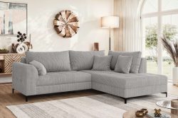 GOODproduct Ecksofa »LEEVKE Design-Sofa mit Ottomane rechts/links bestellbar, Breite 232 cm« in vielen modernen Farben erhältlich, belastbar bis 480 kg
