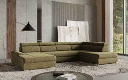 sit&more Wohnlandschaft »U-Form«, mit verstellbaren Kopfteilen, wahlweise mit Bettfunktion