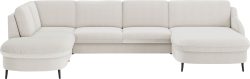 sit&more Wohnlandschaft »Soul U-Form«, wahlweise mit Bettfunktion und Bettkasten oder Schubkasten