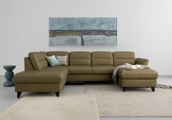sit&more Wohnlandschaft »Mellum«, inklusive Federkern, wahlweise mit Bettfunktion, Stauraum und Armteilfunktion