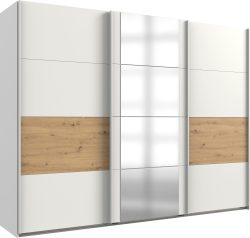 Wimex Schwebetürenschrank »Barmbek«, mit 2 Stoffboxen und zusätzlichen Einlegeböden