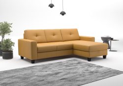 PLACES OF STYLE Ecksofa »Varese« wahlweise mit Bettfunktion und Bettkasten