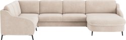 sit&more Wohnlandschaft »Soul U-Form«, wahlweise mit Bettfunktion und Bettkasten oder Schubkasten