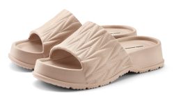 French Connection Pantolette, Badepantolette, Mule, Sandale, offener Schuh, Badeschuh