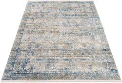 OCI DIE TEPPICHMARKE Teppich »Tradi«, rechteckig, 8 mm Höhe, Glanz Viskose, mit Fransen, Wohnzimmer