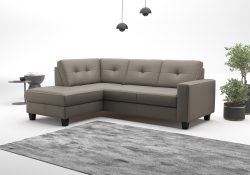 PLACES OF STYLE Ecksofa »Varese« wahlweise mit Bettfunktion und Bettkasten
