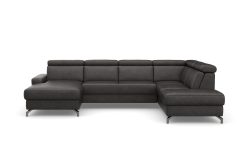 sit&more Wohnlandschaft, inklusive Kopfteilverstellung, wahlweise mit Bettfunktion und Bettkasten