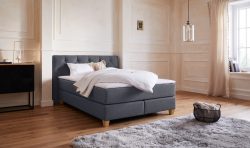 Guido Maria Kretschmer Home&Living Boxspringbett »Harmones«, in 3 Breiten, 3 Matratzenarten, Härtegrad auch im Mix mit je 1 Matratze in H2 und H3, incl. Topper