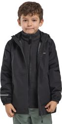 Jack Wolfskin 3 in 1 Jacke Kinder Iceland 3in1 Jacket Kids 104 phantom phantom