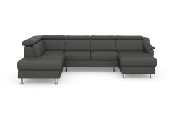 sit&more Wohnlandschaft »Freetown«, inklusive Kopfteilverstellung und komfortablem Federkern, wahlweise mit Bettfunktion und Stauraum