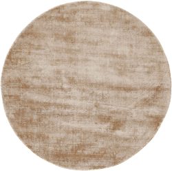carpetfine Teppich »Ava«, rund, 13 mm Höhe, Viskoseteppich, Seidenoptik, Wohnzimmer