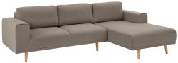 Home affaire Ecksofa »Lasse«, im scandinavischen Stil mit Holzfüssen