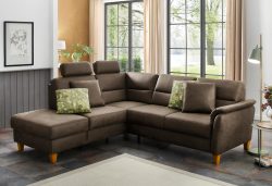 Home affaire Ecksofa »Palmera«, Federkern, wahlweise mit Bettfunktion und mit/ohne Stauraum