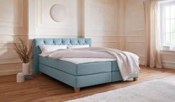 Guido Maria Kretschmer Home&Living Boxspringbett »Harmones«, in 3 Breiten, 3 Matratzenarten, Härtegrad auch im Mix mit je 1 Matratze in H2 und H3, incl. Topper