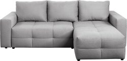 exxpo - sofa fashion Ecksofa Praktische Funktionsecke mit Federkern, Bettfunktion und Stauraum