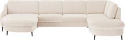 sit&more Wohnlandschaft »Soul U-Form«, wahlweise mit Bettfunktion und Bettkasten oder Schubkasten