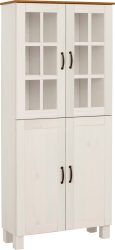 Home affaire Hochschrank »Rodby«, FSC®-zertifiziertes Massivholz, Breite 75cm, Höhe 170cm