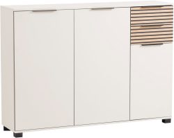 Schildmeyer, Schildmeyer Schuhschrank »Alexa, Breite 141 cm, Front mit Akustikprint«, Front mit Akustikprint