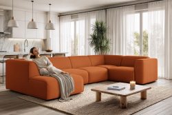 COUCH? Wohnlandschaft »Fettes Polster«, Modulsofa Set, Module einzeln für individuelle Zusammenstellung s. 