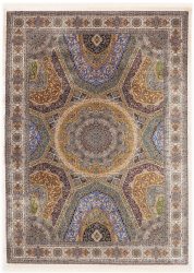 OCI DIE TEPPICHMARKE Teppich »SILK LINE SHAH ABBAS«, rechteckig, 5 mm Höhe, Wohnzimmer
