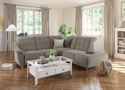DELAVITA Ecksofa »Bostone«, Kopfteilverstellung an jeder Sitzfläche, wahlweise Relaxfunktion, auch in Leder