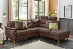 Home affaire Ecksofa »Palmera«, Federkern, wahlweise mit Bettfunktion und mit/ohne Stauraum