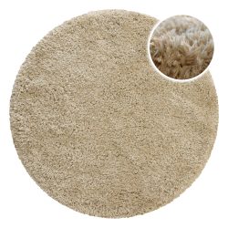 Esprit Hochflor-Teppich »YOGI«, rund, 50 mm Höhe