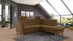 Home affaire Ecksofa »Palmera«, Federkern, wahlweise mit Bettfunktion und mit/ohne Stauraum