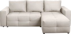 exxpo - sofa fashion Ecksofa Praktische Funktionsecke mit Federkern, Bettfunktion und Stauraum