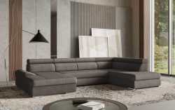 sit&more Wohnlandschaft »U-Form«, mit verstellbaren Kopfteilen, wahlweise mit Bettfunktion