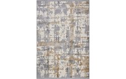 Home - Teppich - 160 x 230 cm - Grau und Beige