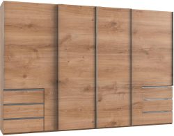 Fresh To Go Schwebetürenschrank »Level«, mit Synchronöffnung