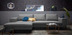 INOSIGN Ecksofa, softer, legerer Sitzkomfort