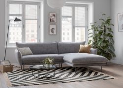 andas Ecksofa »Stine«, Besonderes Design durch Kissenoptik und Keder, Design by Morten Georgsen