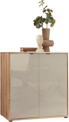 WIEMANN Kommode »Cardiff Sideboard, Wäscheschrank, teilmassiv Bianco-Eiche, 80 cm« Kommode 80x86x43 cm, braun, mit Dämpfung, MADE IN GERMANY, verschiedenen Ausführungen, inklusive Einlegeboden