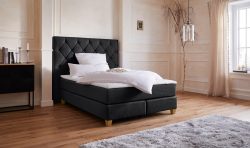 Guido Maria Kretschmer Home&Living Boxspringbett »Harmones hoch«, in 3 Breiten, 3 Matratzenarten, Härtegrad auch im Mix mit je 1 Matratze in H2 und H3, incl. Topper
