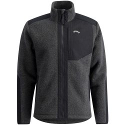 Lundhags Saruk Wool Pile Mid Full Zip, Midlayer, Herren, Grau