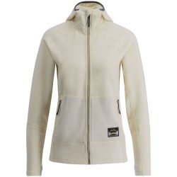 Lundhags Tived Merino Hoodie, Midlayer, Damen, Weiß